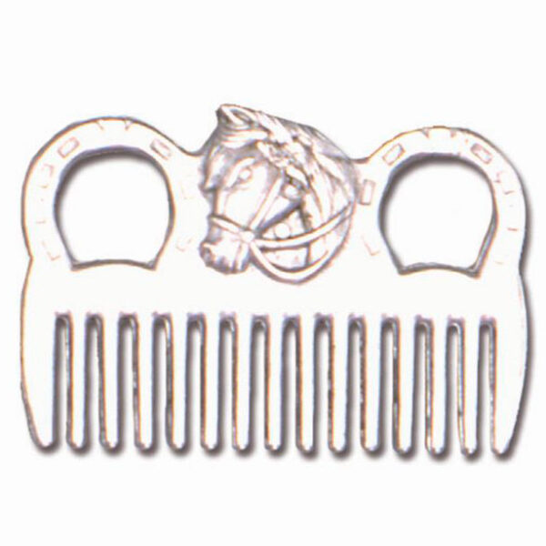 Pettine con testa di cavallo